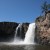 Catarata en el valle Olkhom