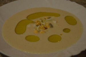 Ajoblanco presentación