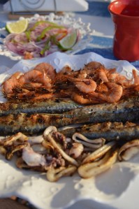 Parrillada de pescado