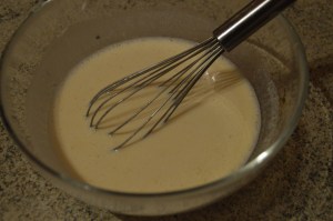 Masa para las filloas