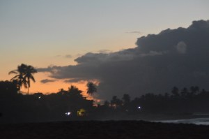 Amanecer desde la playa