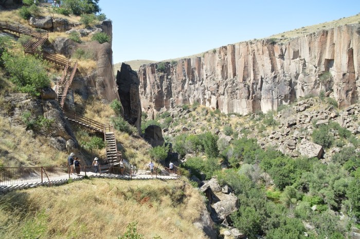 cañon del valle de Ihlara - Ihlaras valley canyon
