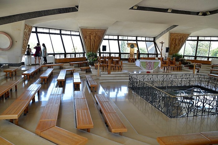 Iglesia sobre la casa de San Pablo - Church above Saint Pauls house