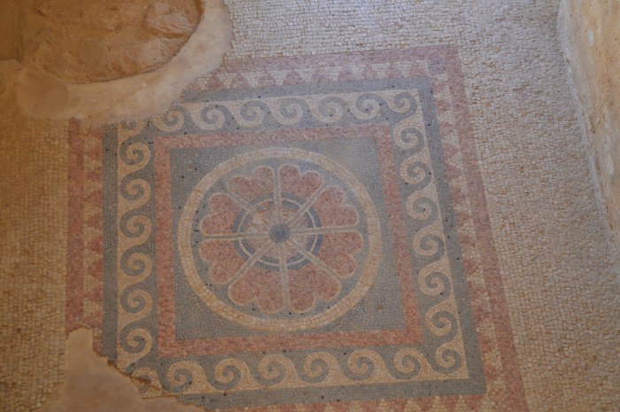 Mosaicos del palacio - Mosaics from the palace